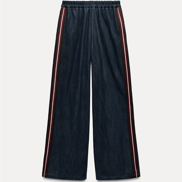 Zara Denim - Zara Women's Side Stripe Effect Denim Jeans Sz XS
